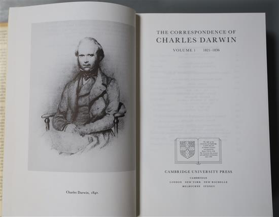 Darwin, Charles - The Correspondence of, 1-16 in 17 vols, qto, cloth with d.js, Cambridge 2008